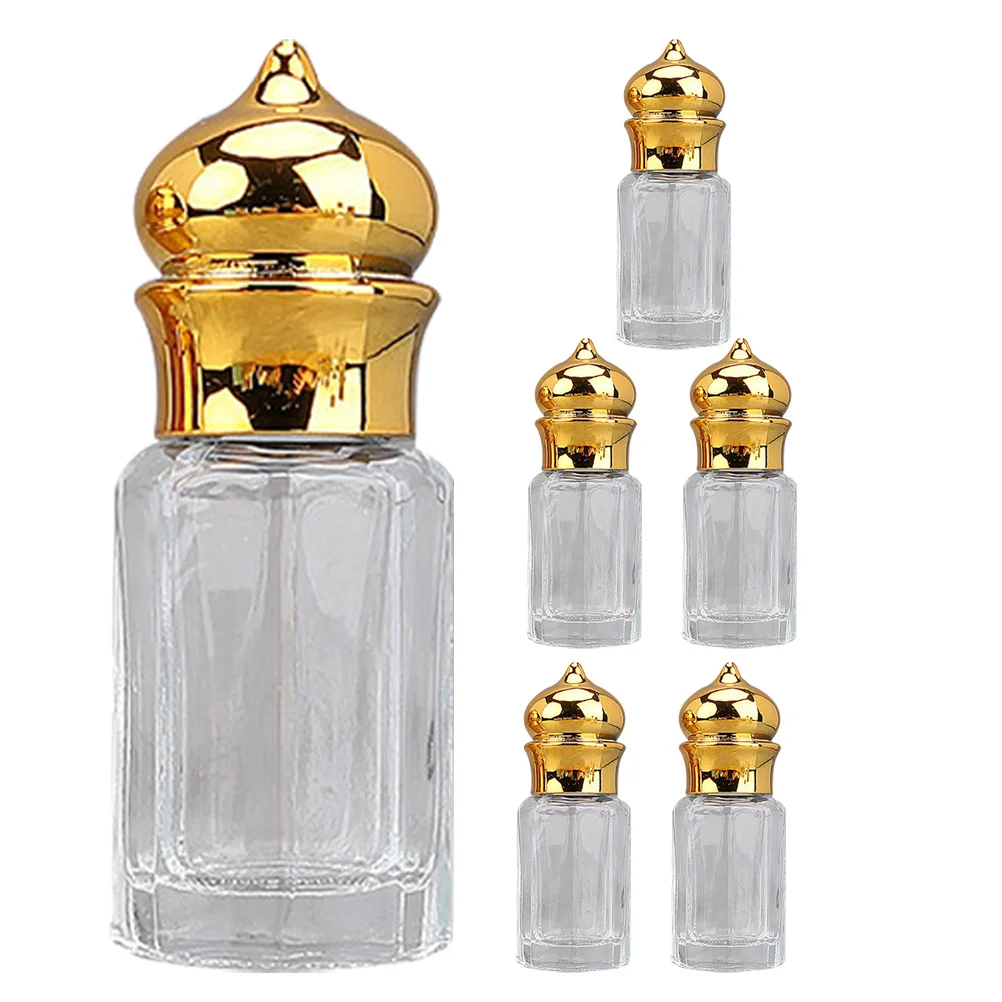 6Pcs Small Glass Perfume Bottle with Roller Top Refillable Essential Oil Container Leak-Proof Portable Design for Daily Use
6Pcs Small Glass Perfume Bottle with Roller Top Refillable Essential Oil Container Leak-Proof Portable Design for Daily Use