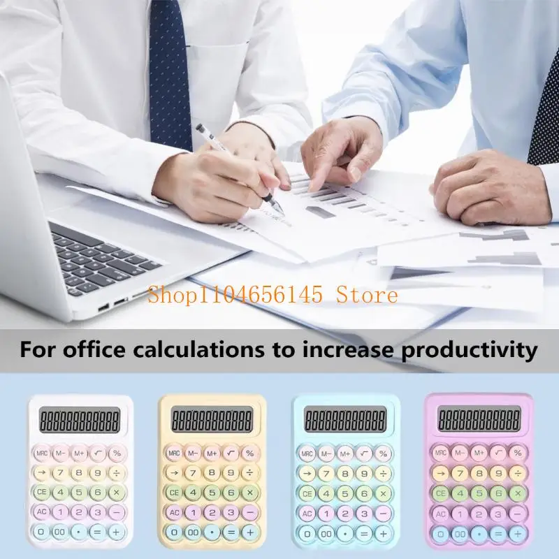 652F Mechanical Keypad Calculator Clear LCD Display Student Calculator Stationery
652F Mechanical Keypad Calculator Clear LCD Display Student Calculator Stationery