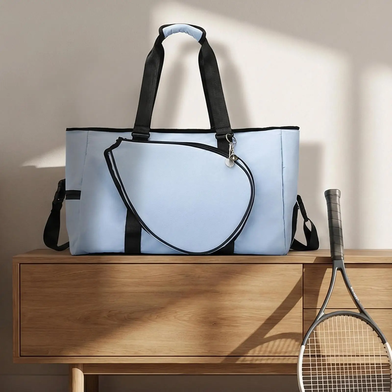 Badminton Racket Shoulder Bag Unisex Outdoor Gym Fitness Tote Portable Multipurpose Handbag Badminton Racquet Travel Bag
Badminton Racket Shoulder Bag Unisex Outdoor Gym Fitness Tote Portable Multipurpose Handbag Badminton Racquet Travel Bag