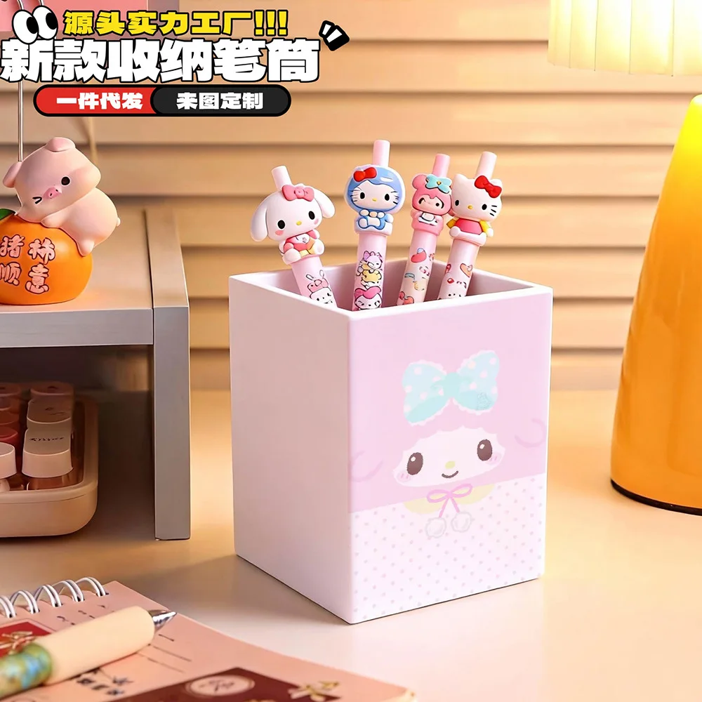 Kawaii Sanrio Melody Storage Box Cute Desktop Student Pen Holder Cute Stationery Box Large Capacity Makeup Storage Box
Kawaii Sanrio Melody Storage Box Cute Desktop Student Pen Holder Cute Stationery Box Large Capacity Makeup Storage Box