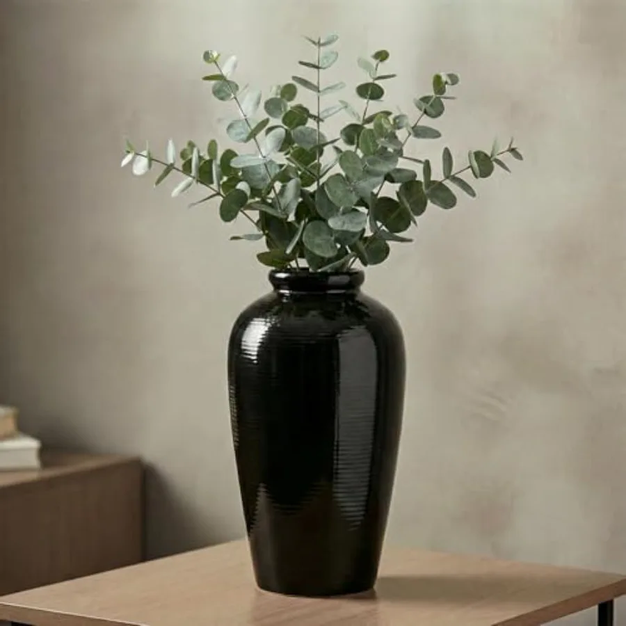 Vase for Home Decor, 11 Inch Tall Ceramic Flower Vases for Centerpiece, Modern Decorative Minimalist Vase for Pampas Grass, Tex
Vase for Home Decor, 11 Inch Tall Ceramic Flower Vases for Centerpiece, Modern Decorative Minimalist Vase for Pampas Grass, Tex