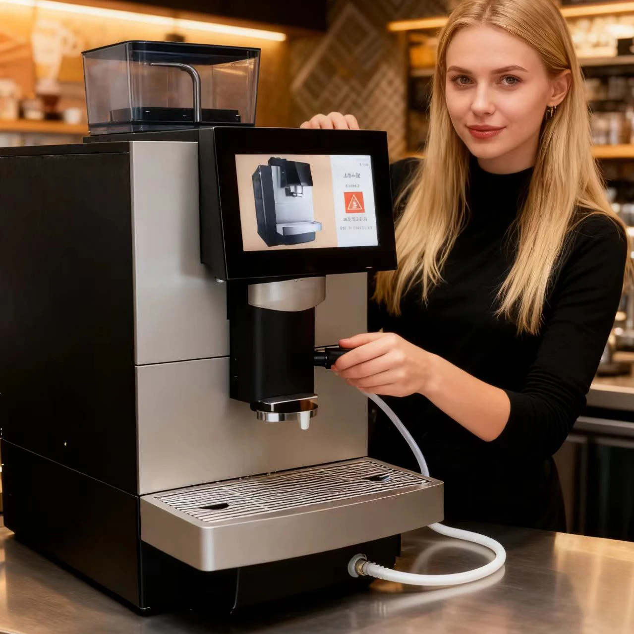 luxuryE60L Cafee Automatic Machine Coffee Best Fully Automatic Coffee Machine With Milk Foam System for Office
luxuryE60L Cafee Automatic Machine Coffee Best Fully Automatic Coffee Machine With Milk Foam System for Office