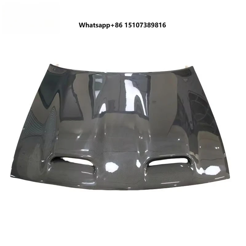 Top Material Carbon Fiber Oem Double Vented Car Hood Bonnet Cover For Dodge Challenger
Top Material Carbon Fiber Oem Double Vented Car Hood Bonnet Cover For Dodge Challenger