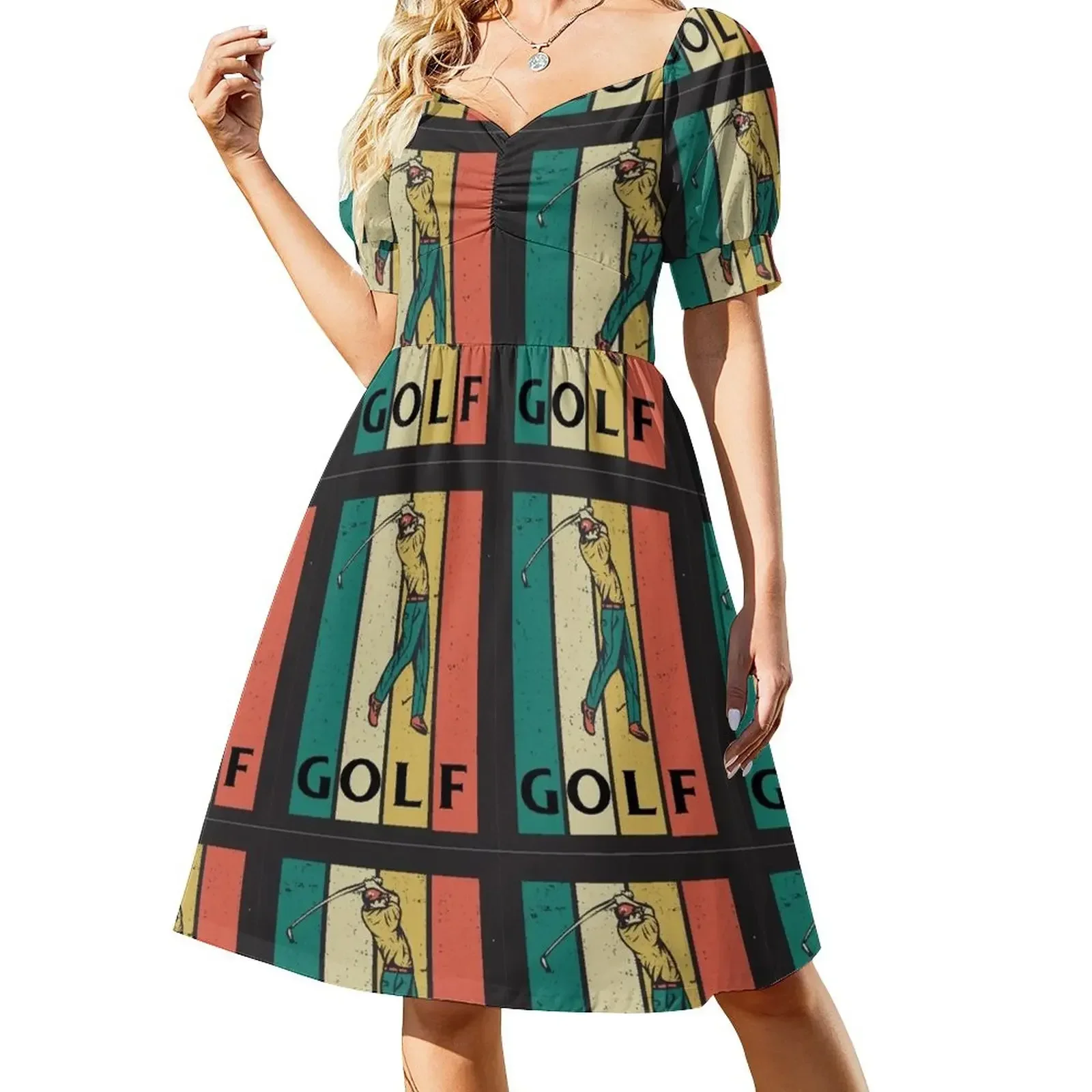 GOLF Vintage Short-Sleeved Dress Bride dresses women dresses elegant women's dresses for wedding Dress women Dress
GOLF Vintage Short-Sleeved Dress Bride dresses women dresses elegant women's dresses for wedding Dress women Dress