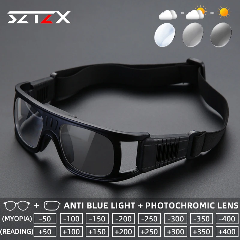 Очки SZTZX с регулируемой защитой от ударов и диоптриями для коррекции близорукости, для баскетбола, футбола, занятий спортом на открытом воздухе, прогрессивные очки для чтения
Очки SZTZX с регулируемой защитой от ударов и диоптриями для коррекции близорукости, для баскетбола, футбола, занятий спортом на открытом воздухе, прогрессивные очки для чтения