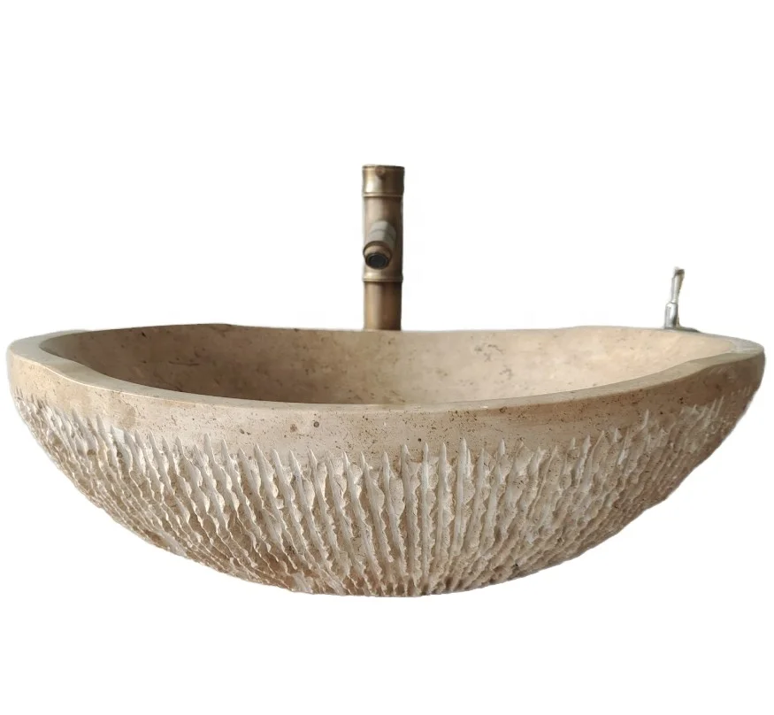 Овальная раковина из натурального мрамора Nordic Beige Natural для ванной комнаты, для отелей и апартаментов
Овальная раковина из натурального мрамора Nordic Beige Natural для ванной комнаты, для отелей и апартаментов