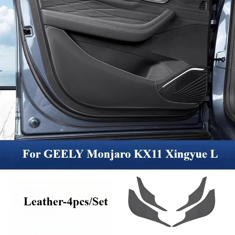 Для Grand Koleos/GEELY Monjaro KX11 Xingyue L 2025, четырехдверный противоударный коврик, кожаный защитный чехол, модифицированные аксессуары для автомобиля
Для Grand Koleos/GEELY Monjaro KX11 Xingyue L 2025, четырехдверный противоударный коврик, кожаный защитный чехол, модифицированные аксессуары для автомобиля