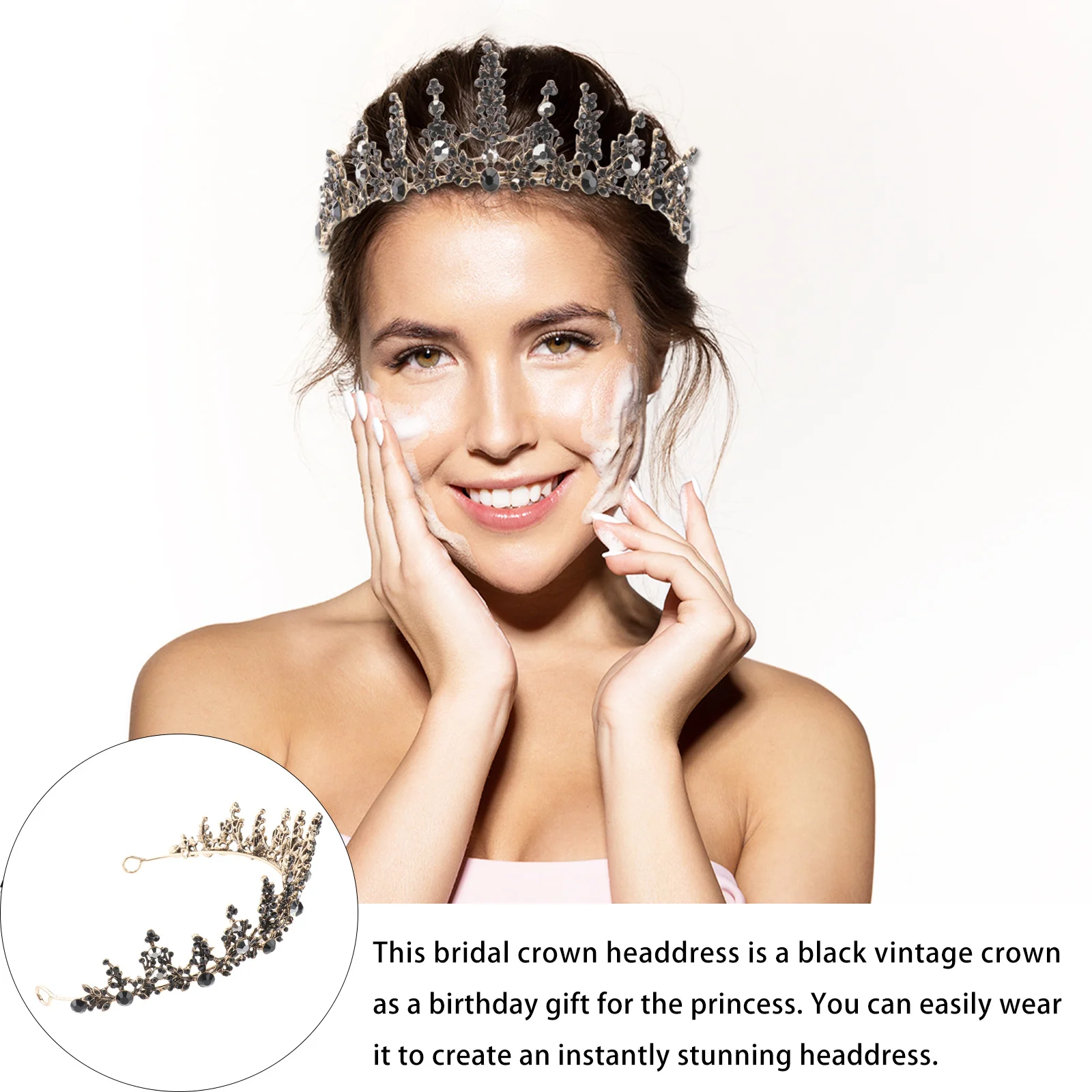 Crown Headband Lightweight Elegant Hair Jewelry For Wedding Bridal Party Festival Photography Hair Accessories
Crown Headband Lightweight Elegant Hair Jewelry For Wedding Bridal Party Festival Photography Hair Accessories