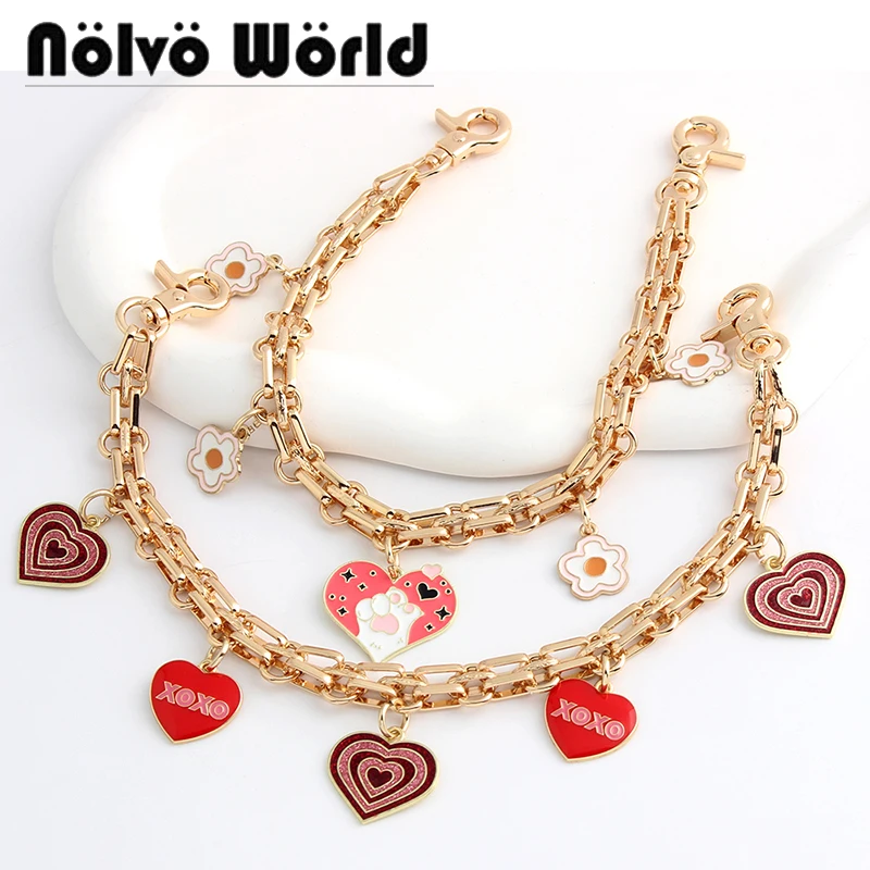 1/2/5 шт., удлинение для сумки, подвеска-цепочка, кошелек через плечо, цепочка в форме сердца, ремешок для сумки, подвесная пряжка, подвеска-цепочка «сделай сам»
1/2/5 шт., удлинение для сумки, подвеска-цепочка, кошелек через плечо, цепочка в форме сердца, ремешок для сумки, подвесная пряжка, подвеска-цепочка «сделай сам»