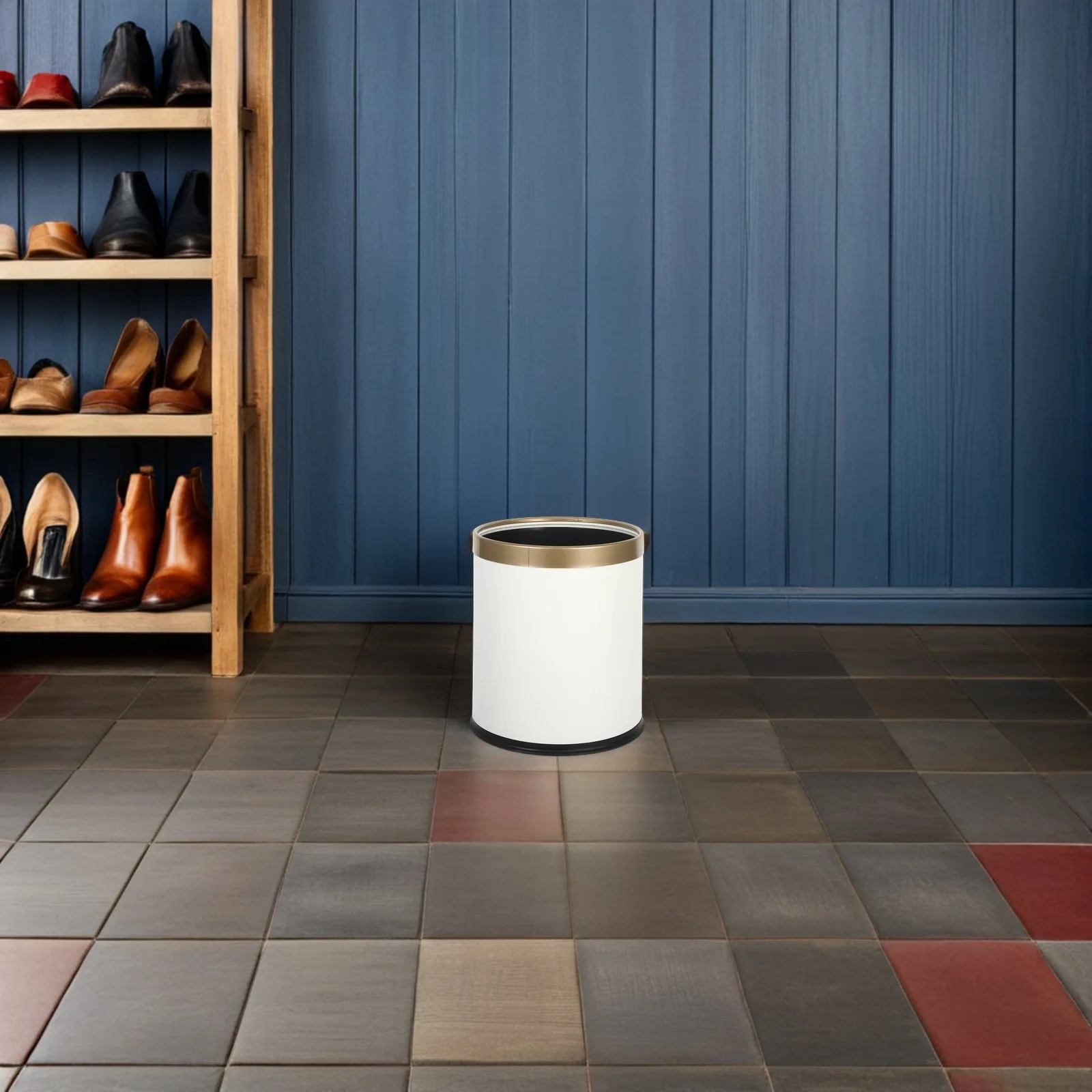 Large Capacity Double-Layer Plastic Waste Basket Trash Can for Kitchen Bathroom Living Room Home Office Garbage Bin
Large Capacity Double-Layer Plastic Waste Basket Trash Can for Kitchen Bathroom Living Room Home Office Garbage Bin