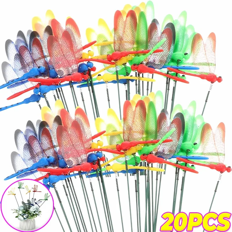 20/1pcs Realistic Dragonfly Hat Clip Bug Deterrent Clamp Simulation Dragonfly Stakes Bug Repellent Clip Home Garden Decoration
20/1pcs Realistic Dragonfly Hat Clip Bug Deterrent Clamp Simulation Dragonfly Stakes Bug Repellent Clip Home Garden Decoration