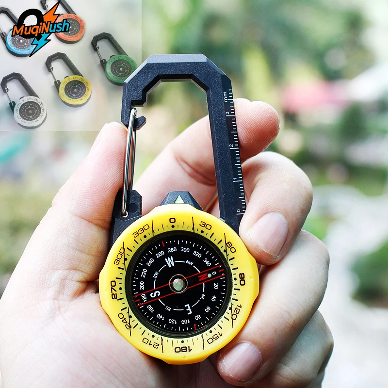 MuqiNush Professional Outdoor Buckle Type Sports Off-Road Compass Waterproof Luminous Portable High Precision Pointing 
MuqiNush Professional Outdoor Buckle Type Sports Off-Road Compass Waterproof Luminous Portable High Precision Pointing