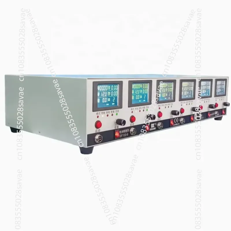 Hybrid Battery Charge and Discharge Tester SF100-6 Lead Acid and NiMH Batteries Regenerative Capacity Tester Equalizer
Hybrid Battery Charge and Discharge Tester SF100-6 Lead Acid and NiMH Batteries Regenerative Capacity Tester Equalizer