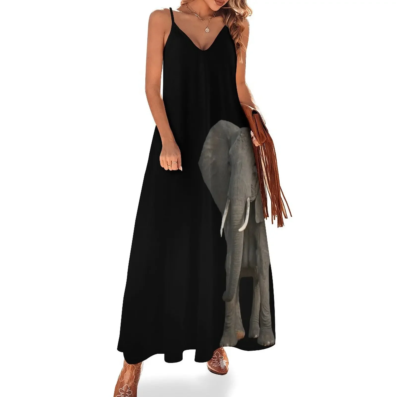 Elephant Sleeveless Dress long dresses for women evening dresses women Elegant gowns prom dress
Elephant Sleeveless Dress long dresses for women evening dresses women Elegant gowns prom dress