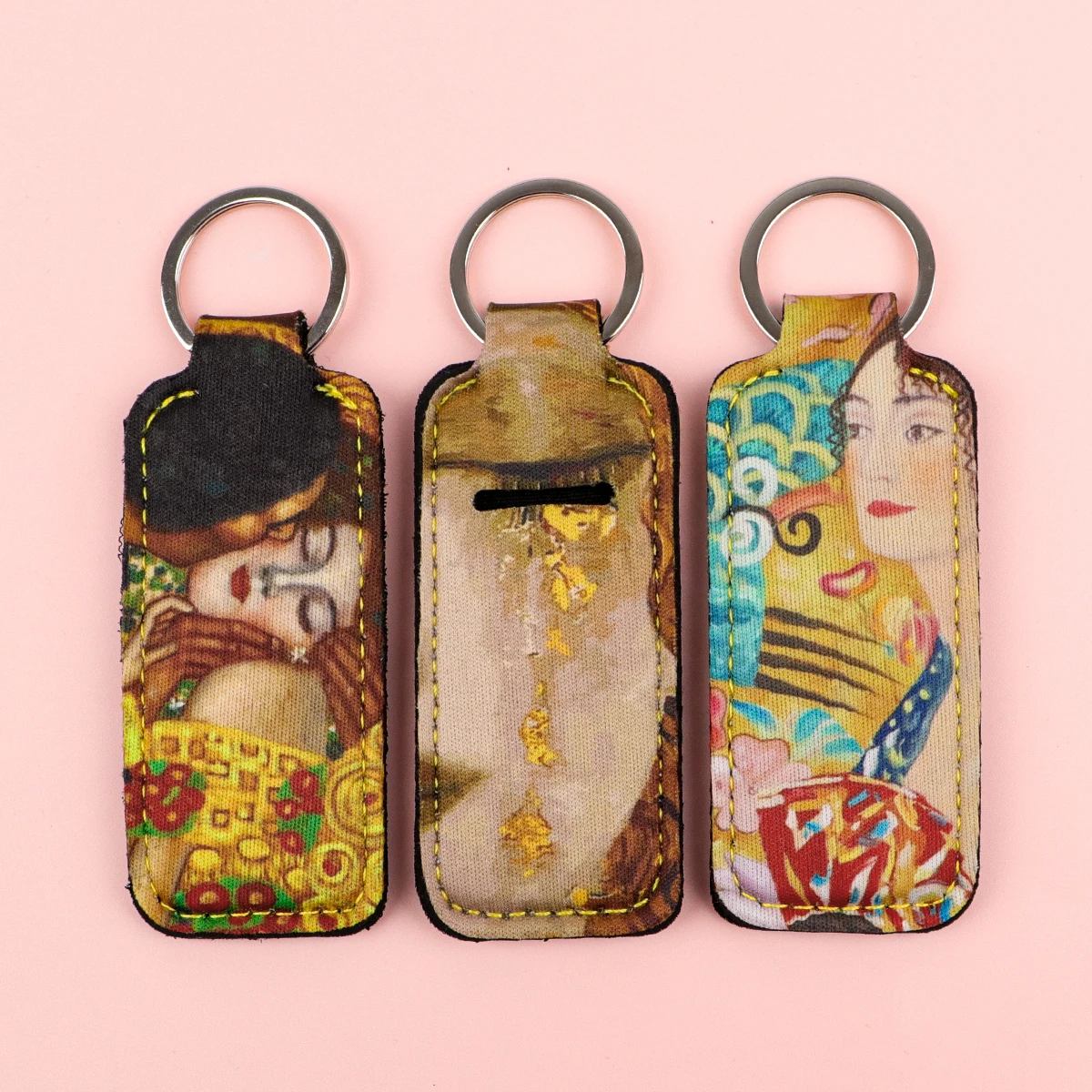 3pcs Art Paintings Kiss Lipstick Cover Keychains Clip-on Lip Balm Holder For Women Multifunctional Bag Accessories Useful Gifts
3pcs Art Paintings Kiss Lipstick Cover Keychains Clip-on Lip Balm Holder For Women Multifunctional Bag Accessories Useful Gifts