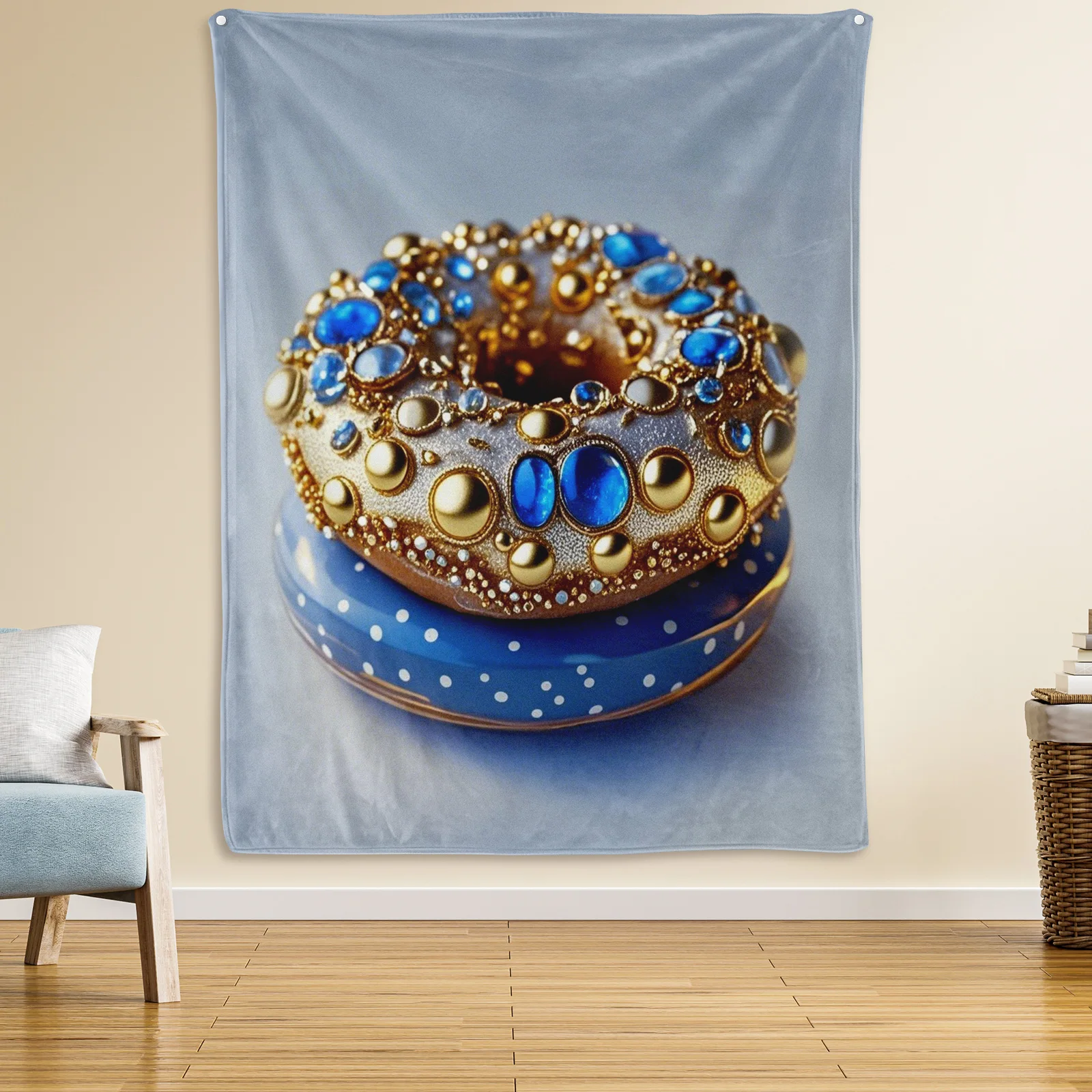 Donut Gemstone Tapestry Blanket For Creative And Vibrant Home Decor With Unique And Artistic Design Aesthetic Appeal Inspiration
Donut Gemstone Tapestry Blanket For Creative And Vibrant Home Decor With Unique And Artistic Design Aesthetic Appeal Inspiration