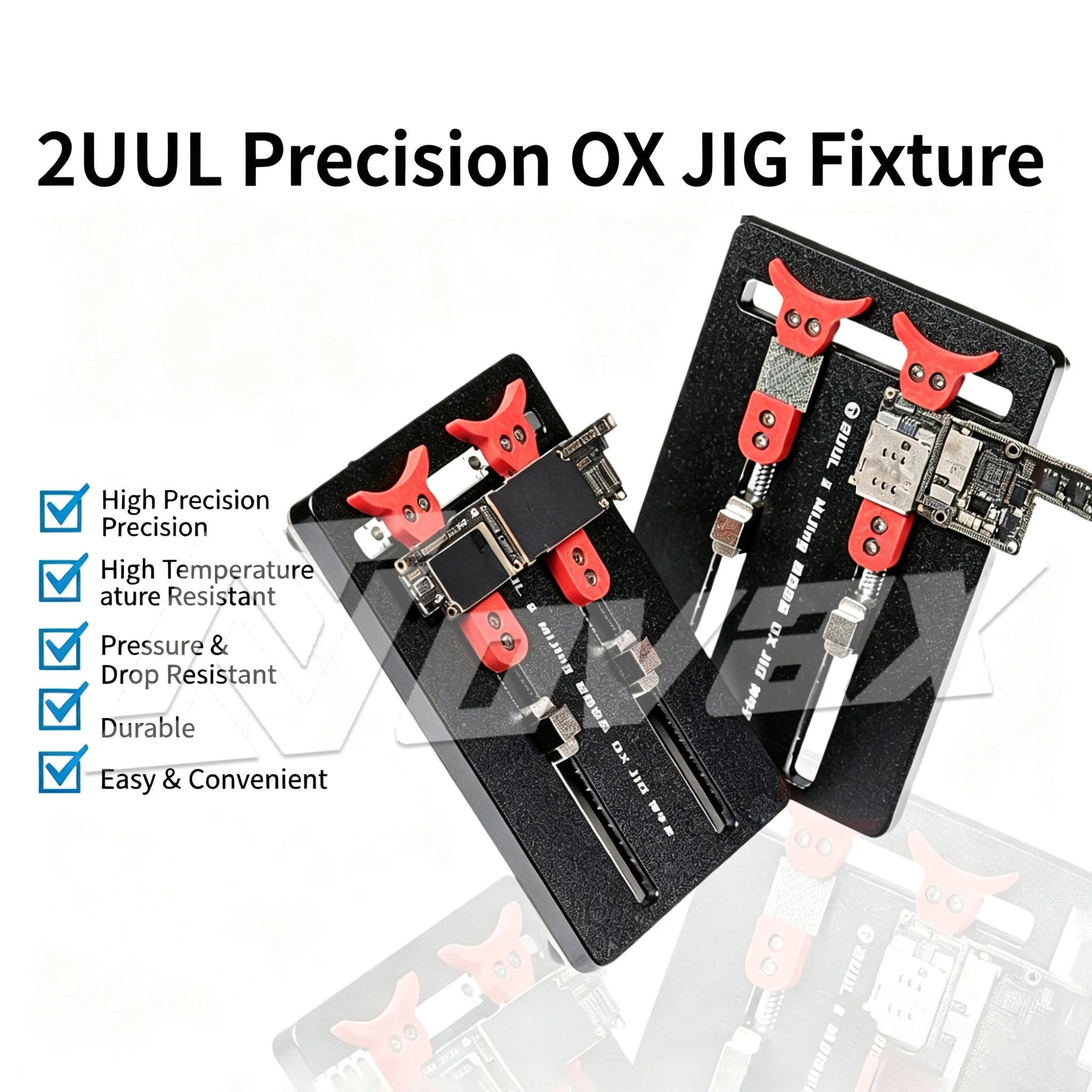 2UUL BH01 Shenniu motherboard fixture universal type suitable for mobile phone motherboard maintenance, firm and stable
2UUL BH01 Shenniu motherboard fixture universal type suitable for mobile phone motherboard maintenance, firm and stable