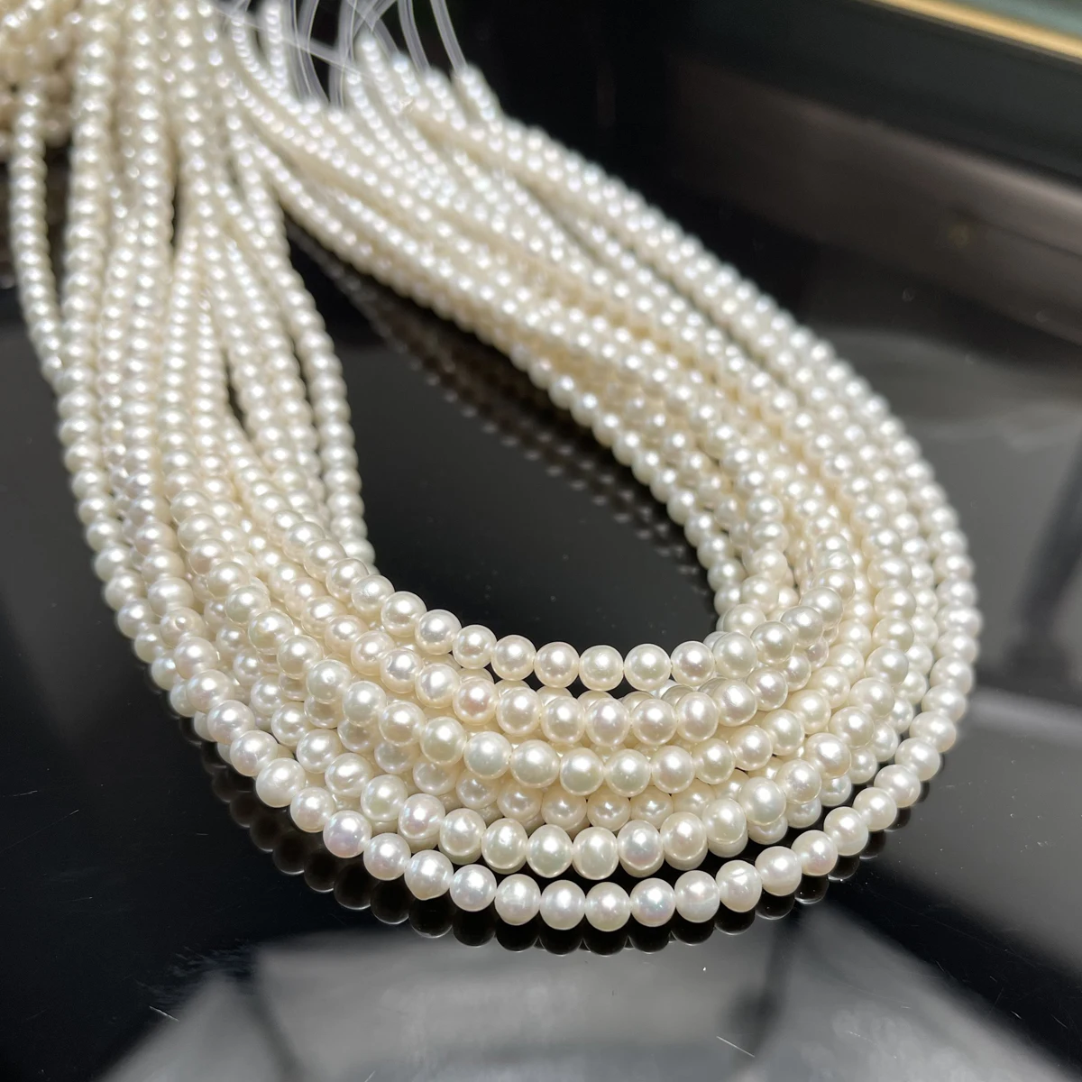 4-5mm High Quality Natural Freshwater White Round Pearl Beads for DIY Jewelry Making Necklace Earrings Bracelet Women Gift
4-5mm High Quality Natural Freshwater White Round Pearl Beads for DIY Jewelry Making Necklace Earrings Bracelet Women Gift