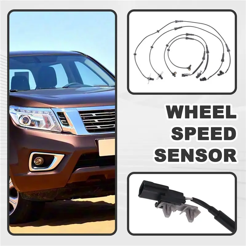 For Nissan Navara NP300 Frontier D23 2014-4X4 Pickup ABS Wheel Speed Sensor Part Numbers 47910-4JA0A 47900-4JA0A 47901-4JA0A
For Nissan Navara NP300 Frontier D23 2014-4X4 Pickup ABS Wheel Speed Sensor Part Numbers 47910-4JA0A 47900-4JA0A 47901-4JA0A