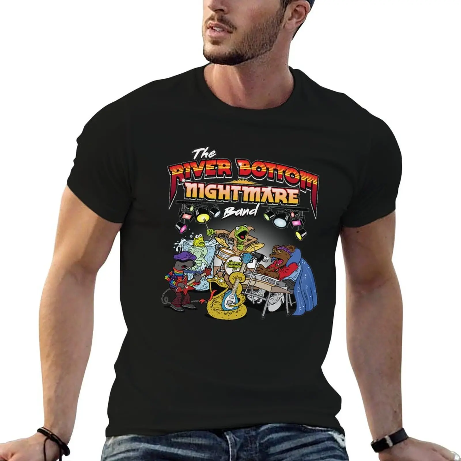 River Bottom Nightmare Band T-Shirt cotton t shirts high quality man t shirts for men casual T-Shirt 
River Bottom Nightmare Band T-Shirt cotton t shirts high quality man t shirts for men casual T-Shirt