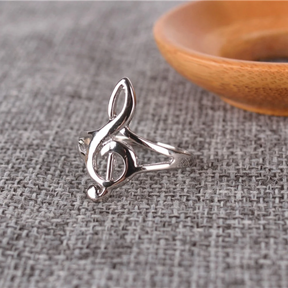 Music Note Shape Rings for Women Girls Decorative Gift Sterling Silver Unique Design Fashion Accessories Jewelry
Music Note Shape Rings for Women Girls Decorative Gift Sterling Silver Unique Design Fashion Accessories Jewelry