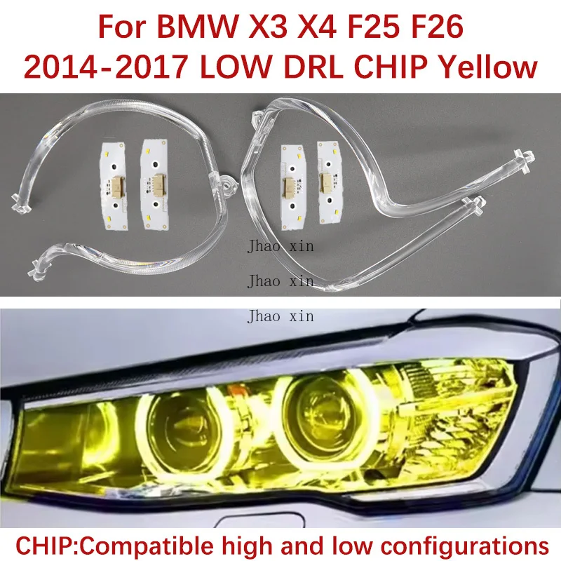 Ballast Car Headlight DRL CHIP For BMW X3 X4 F25 F26 Lemon Yellow Angel Eye LOW 2014-2017 Light Guide Tube Light Source Module
Ballast Car Headlight DRL CHIP For BMW X3 X4 F25 F26 Lemon Yellow Angel Eye LOW 2014-2017 Light Guide Tube Light Source Module