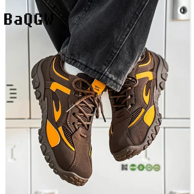 Весенние дышащие нескользящие ретро-кроссовки 2026 года с верхом из замши и сетки для мужчин и женщин, для повседневной носки на улице
Весенние дышащие нескользящие ретро-кроссовки 2026 года с верхом из замши и сетки для мужчин и женщин, для повседневной носки на улице