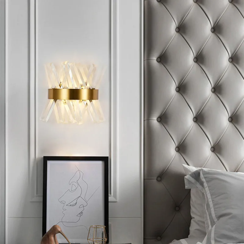 Light Luxury Bedroom Bed Wall Lamp Living Room European Modern Simple Aisle Wall Lamp
Light Luxury Bedroom Bed Wall Lamp Living Room European Modern Simple Aisle Wall Lamp