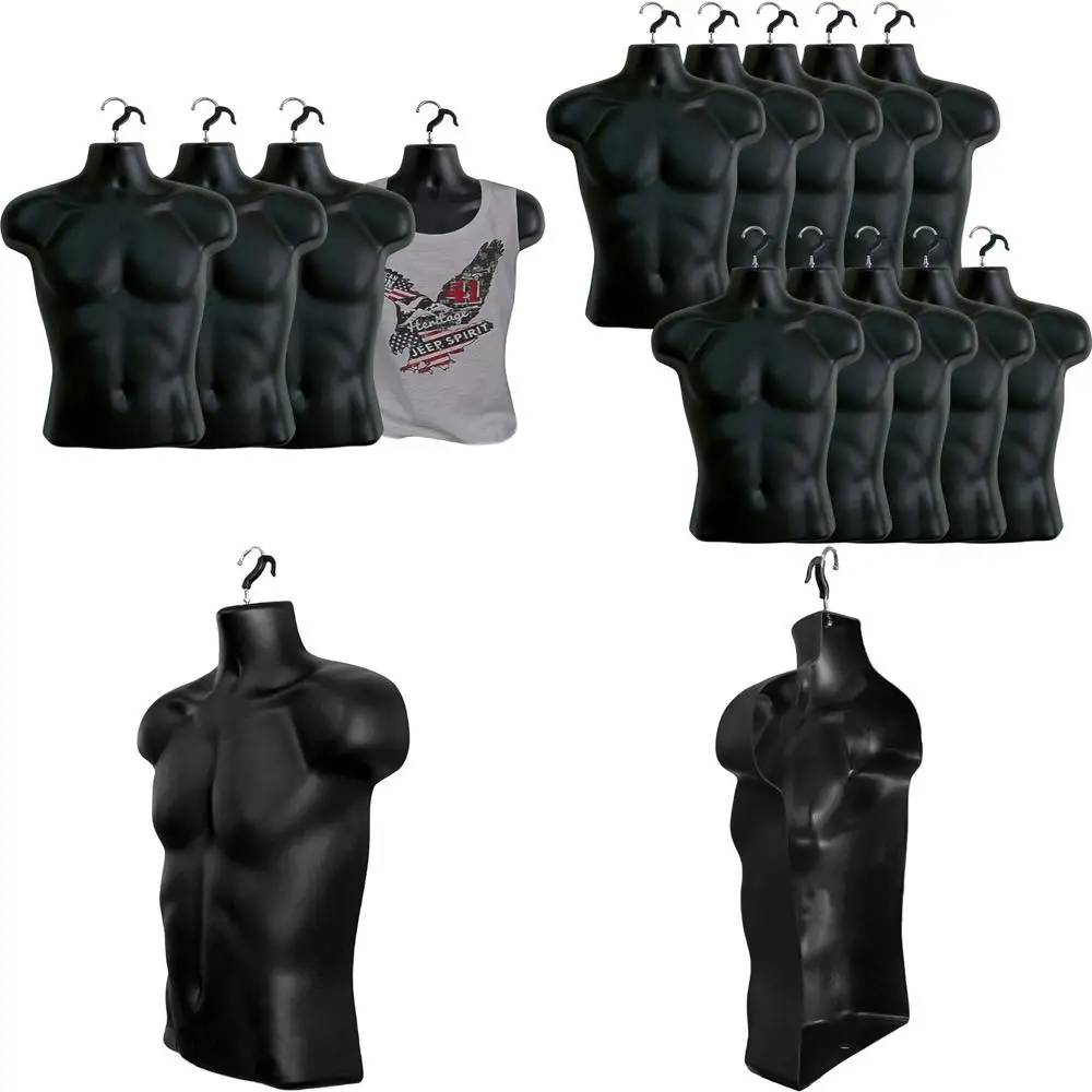 Stackable Hollow Back Male Mannequin for T-Shirt Display and Countertop Use with Hanging Hooks Long-Tail Keyword Phrases
Stackable Hollow Back Male Mannequin for T-Shirt Display and Countertop Use with Hanging Hooks Long-Tail Keyword Phrases