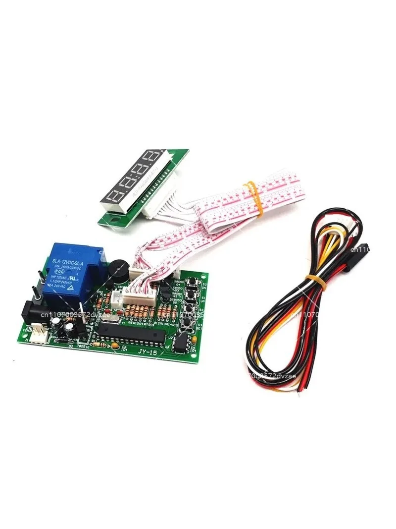 JY-15B with ribbon cable, 4-digit display, countdown timer, control board, manual setting of price and time
JY-15B with ribbon cable, 4-digit display, countdown timer, control board, manual setting of price and time