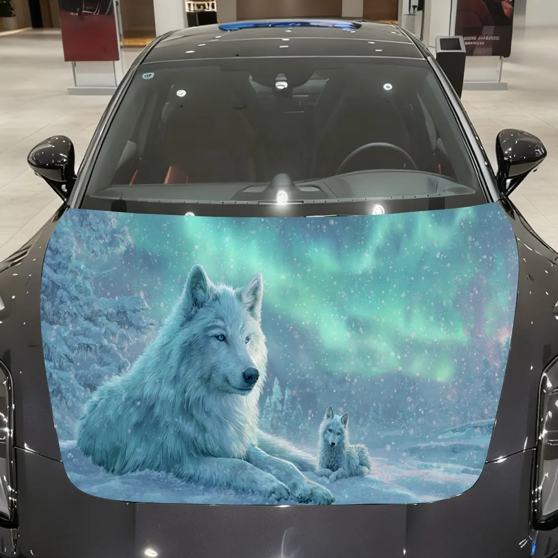 Aurora Forest Style Wildlife Wolf Auto Cover Sticker, Waterproof and Self-adhesive Auto Hood Decal, Auto Vinyl Wraps, Cool Car E
Aurora Forest Style Wildlife Wolf Auto Cover Sticker, Waterproof and Self-adhesive Auto Hood Decal, Auto Vinyl Wraps, Cool Car E