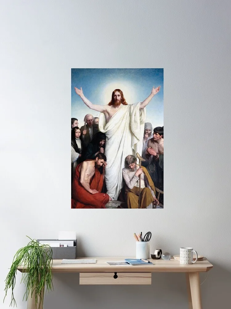 Christus Consolator Carl Heinrich Bloch, Print Art Canvas Poster, For Living Room Decor, Home Wall Picture
Christus Consolator Carl Heinrich Bloch, Print Art Canvas Poster, For Living Room Decor, Home Wall Picture