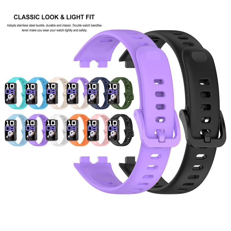 Для Huawei Band 10, спортивный силиконовый ремешок для часов, ремешок для умных часов
Для Huawei Band 10, спортивный силиконовый ремешок для часов, ремешок для умных часов