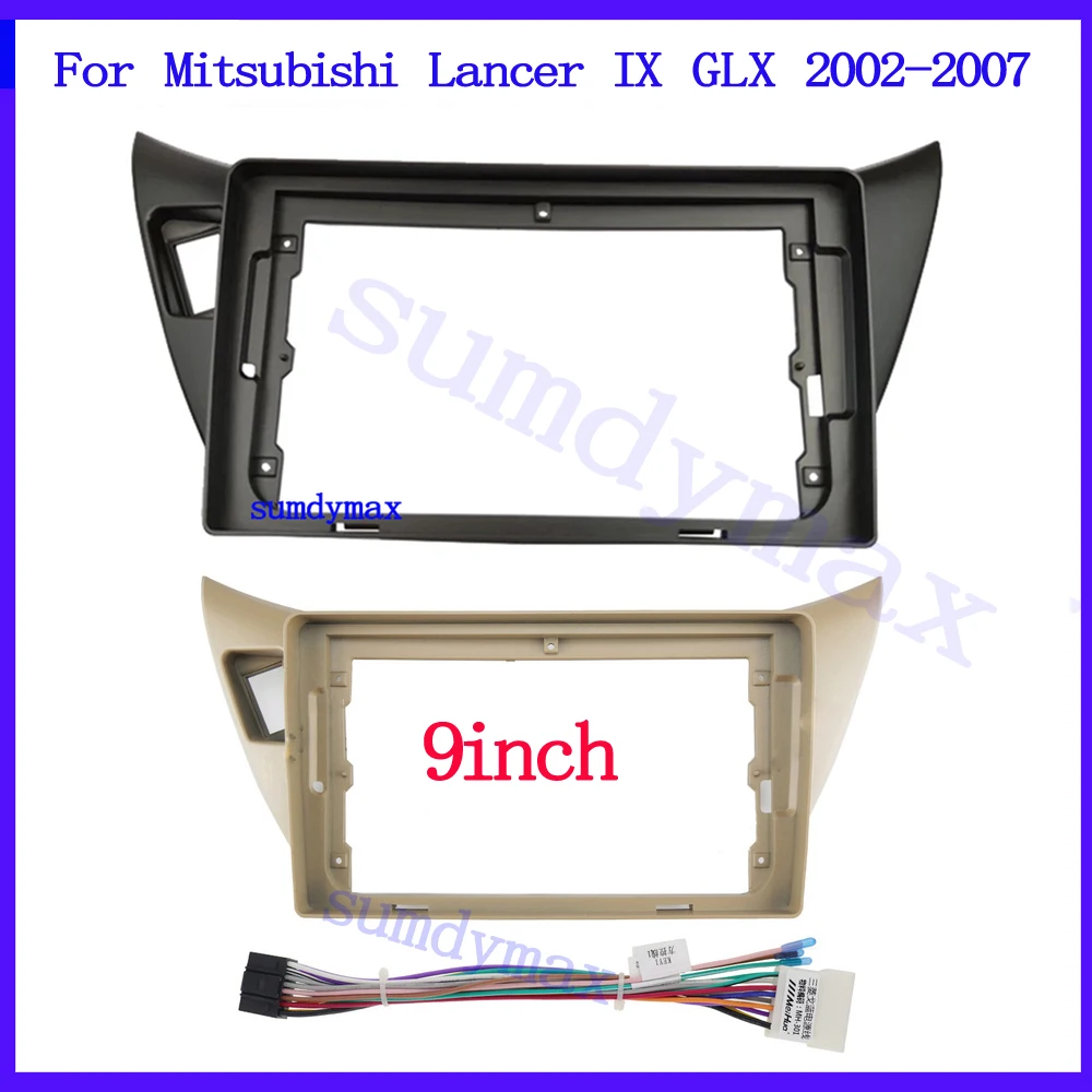 9 inch 2din Car Radio Fascia Panel For Mitsubishi Lancer IX GLX 2002-2007 big screen Android Radio Audio Dash Fitting Panel Kit
9 inch 2din Car Radio Fascia Panel For Mitsubishi Lancer IX GLX 2002-2007 big screen Android Radio Audio Dash Fitting Panel Kit