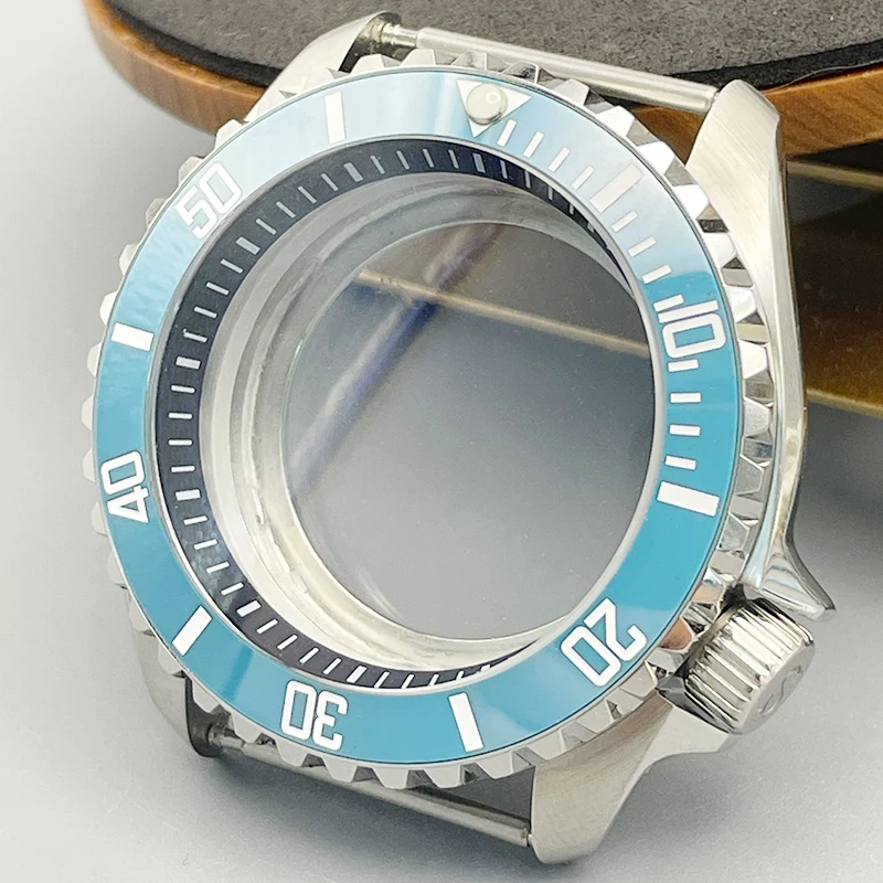 42mm SKX007 Watch Case NH35 Case Dome Double Sapphire Glass With Ceramic watch ring For 7S26 4R NH35 NH36 Movement 28.5mm dial
42mm SKX007 Watch Case NH35 Case Dome Double Sapphire Glass With Ceramic watch ring For 7S26 4R NH35 NH36 Movement 28.5mm dial