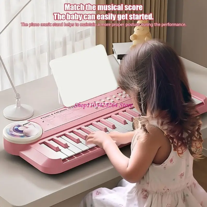 Children Music Instrument 37 Keys Electronic Keyboard With Builtin Microphone
Children Music Instrument 37 Keys Electronic Keyboard With Builtin Microphone