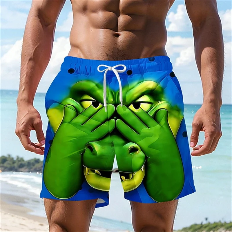 Mens Funny Colorful crocodile Beach Shorts Quick Dry Swim Trunks With 3D Cartoon Print For Summer Vacation And Pool Party 2026
Mens Funny Colorful crocodile Beach Shorts Quick Dry Swim Trunks With 3D Cartoon Print For Summer Vacation And Pool Party 2026