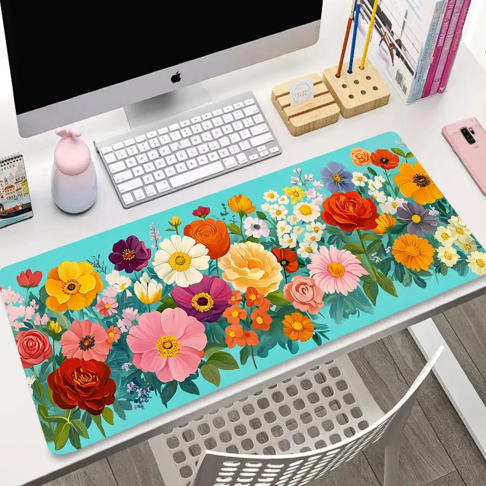 Colorful flower mousepad home office PC desktop mechanical keyboard protective pad extended writing mouse mats
Colorful flower mousepad home office PC desktop mechanical keyboard protective pad extended writing mouse mats