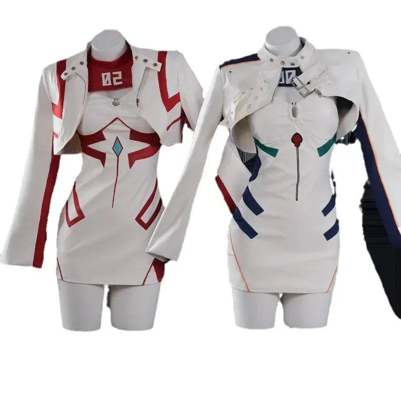 Eva new gospel warrior Asuka Hakumei cos motorcycle suit doujin Leather Jacket Cosplay Costume @ 0z *
Eva new gospel warrior Asuka Hakumei cos motorcycle suit doujin Leather Jacket Cosplay Costume @ 0z *