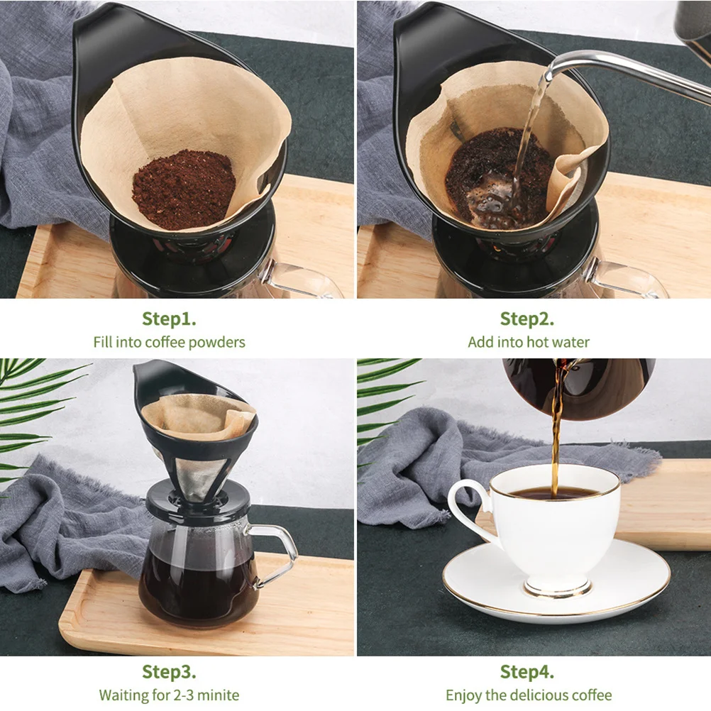 1Pcs Reusable Stainless Steel Coffee Filter Hand Drip Basket Home Coffee Strainer Funnel Precision Filtering 
1Pcs Reusable Stainless Steel Coffee Filter Hand Drip Basket Home Coffee Strainer Funnel Precision Filtering