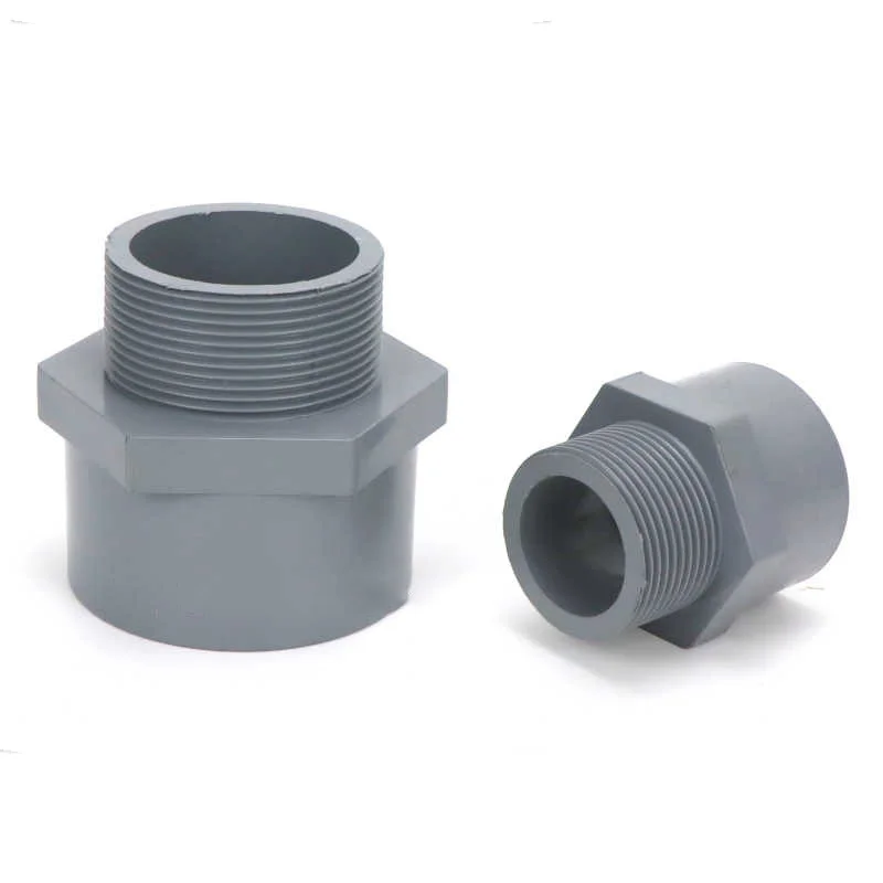 Grey PVC Connectors 1/2" to 2'' PVC Pipe Thread Fittings Water Supply Tube Joint Garden Irrigation Pipe Fittings
Grey PVC Connectors 1/2" to 2'' PVC Pipe Thread Fittings Water Supply Tube Joint Garden Irrigation Pipe Fittings
