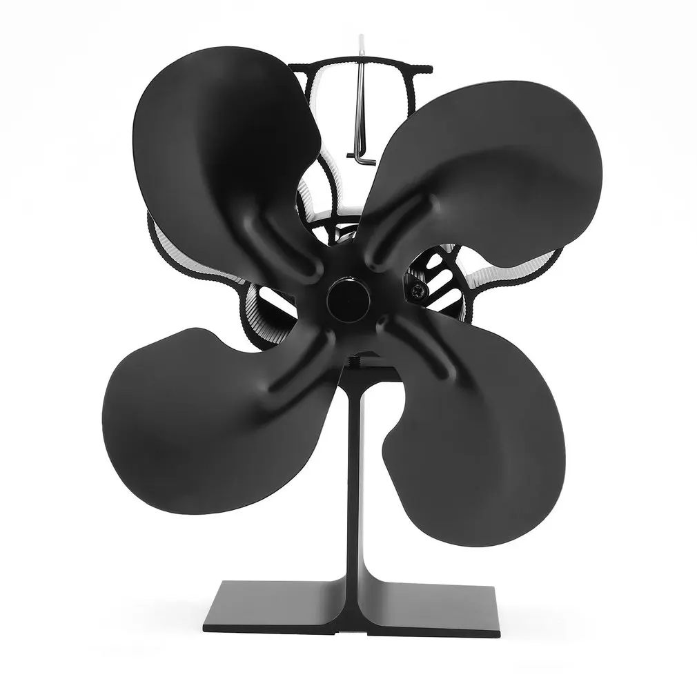 4-Blade Heat Powered Stove Fan For Wood Log Burner Fireplace Practical Stove Fan Efficient Heat Distribution Eco Heater Tools
4-Blade Heat Powered Stove Fan For Wood Log Burner Fireplace Practical Stove Fan Efficient Heat Distribution Eco Heater Tools