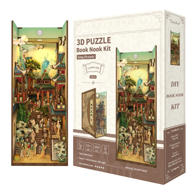 Сборка 3D деревянных DIY креативный подарок трехмерные украшения сенсорная подставка для книг ручной работы
Сборка 3D деревянных DIY креативный подарок трехмерные украшения сенсорная подставка для книг ручной работы