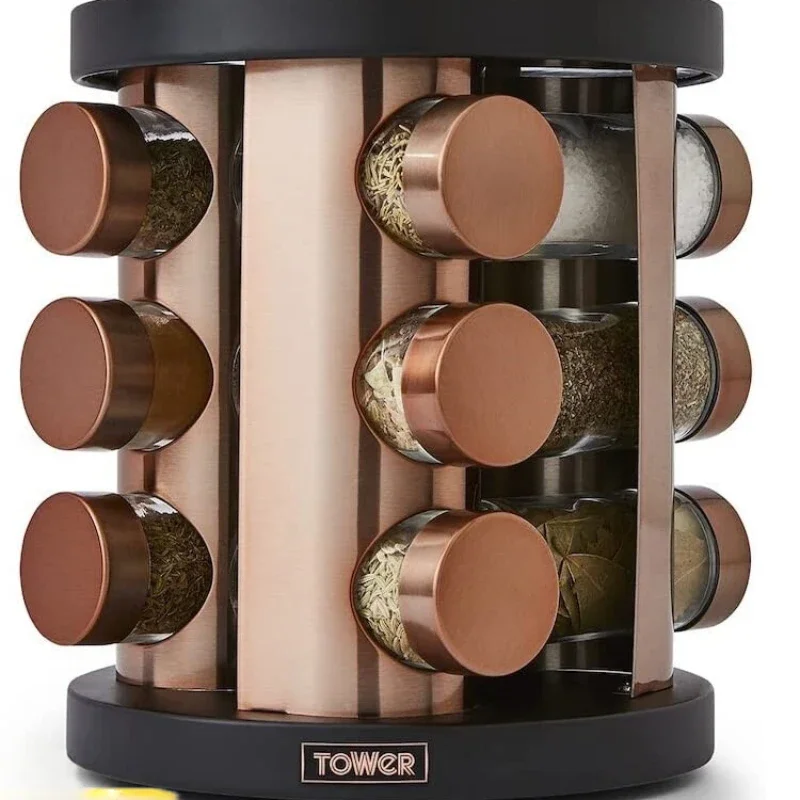 Stainless steel rotating seasoning rack seasoning jar kitchen seasoning box 12 sets
Stainless steel rotating seasoning rack seasoning jar kitchen seasoning box 12 sets