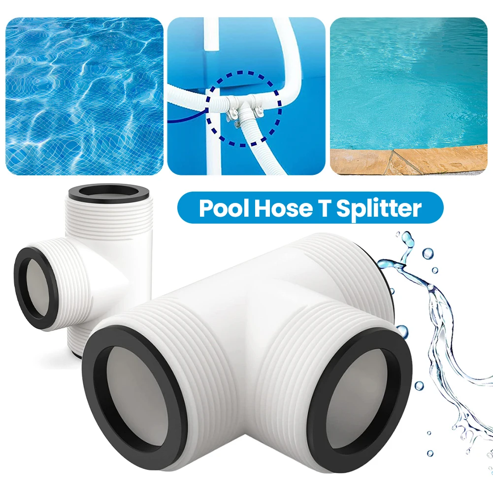 Pool Hose T Splitter with 3 L Rings Above Ground Pool Hose Connector Threaded Inlet Pump Adapter for Intex Coleman Pool
Pool Hose T Splitter with 3 L Rings Above Ground Pool Hose Connector Threaded Inlet Pump Adapter for Intex Coleman Pool