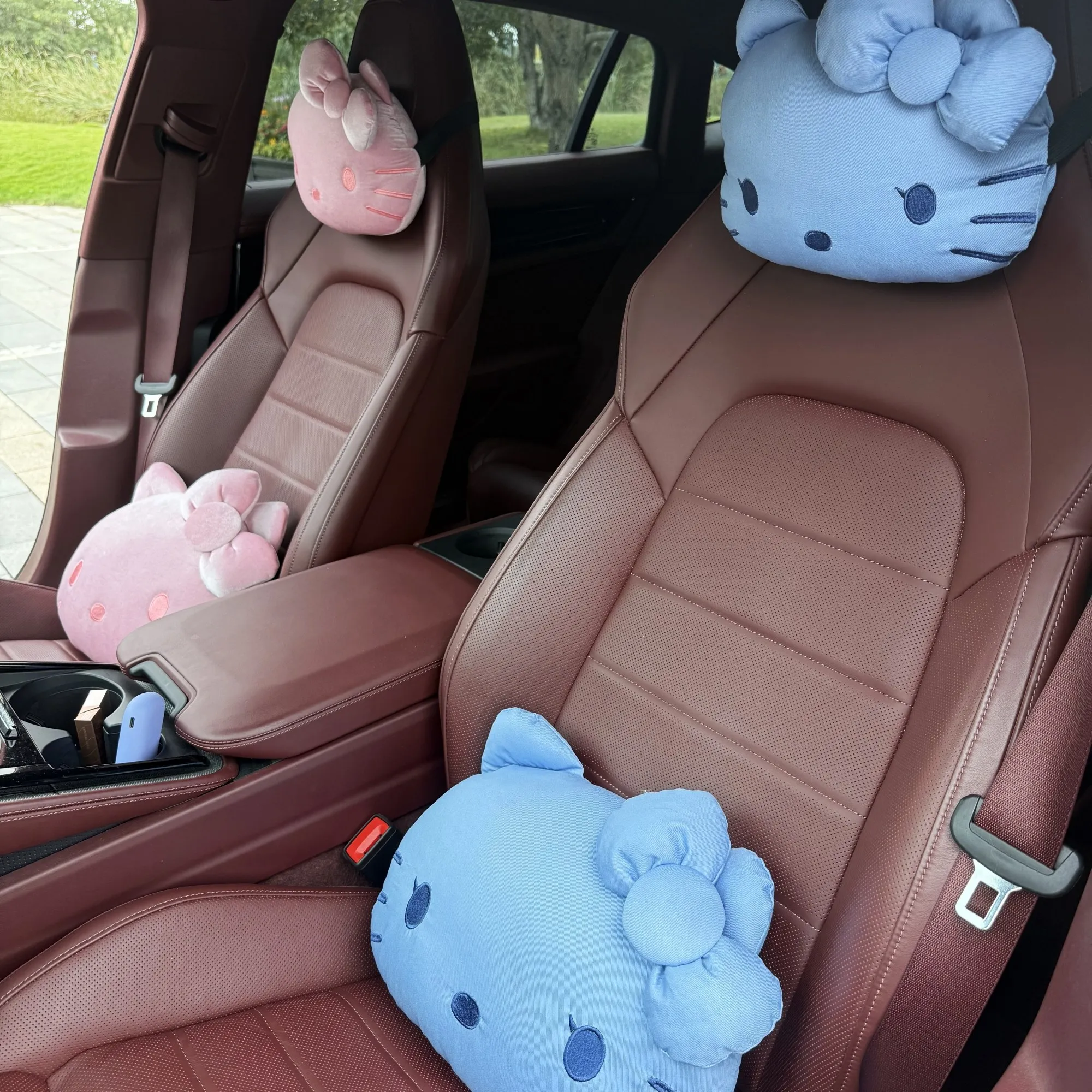 Hello Kitty Car Neck Pillow Headrest Pillow Auto Memory Cotton Protector Cushion For Universal Car Head Support for Gaming Chair
Hello Kitty Car Neck Pillow Headrest Pillow Auto Memory Cotton Protector Cushion For Universal Car Head Support for Gaming Chair