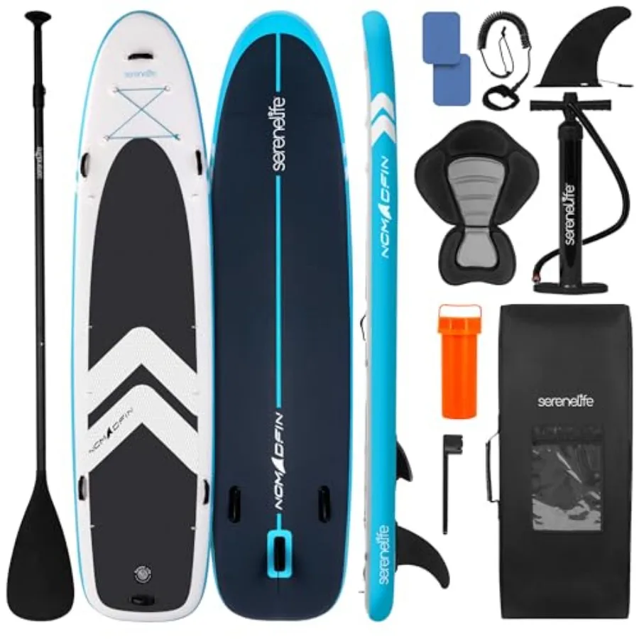 Family paddle board for 2 adults 1 child, inflatable XL SUP, 34 wide stable design, non-slip EVA deck pad, 450 lbs capacity, gr
Family paddle board for 2 adults 1 child, inflatable XL SUP, 34 wide stable design, non-slip EVA deck pad, 450 lbs capacity, gr