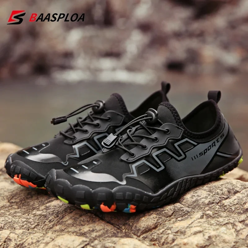 Baasploa Men Aqua Shoes 2025 Summer Beach Barefoot Water Sneakers Male Lightweight Quick Dry Outdoor Upstream Wading Swimming
Baasploa Men Aqua Shoes 2025 Summer Beach Barefoot Water Sneakers Male Lightweight Quick Dry Outdoor Upstream Wading Swimming