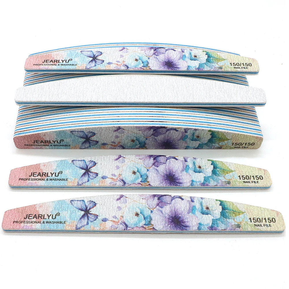 25Pcs Halfmoon Nail Files 150 150 Grit Nail Stylist Supplies Printed Butterfly Love Flower Gel Polishing Files Nails Buffers Set
25Pcs Halfmoon Nail Files 150 150 Grit Nail Stylist Supplies Printed Butterfly Love Flower Gel Polishing Files Nails Buffers Set