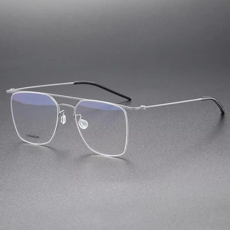 2026 pure Titanium Glasses Frame Men Square Eyeglasses frames Men's Frame Screwless Eyewear spectacles
2026 pure Titanium Glasses Frame Men Square Eyeglasses frames Men's Frame Screwless Eyewear spectacles